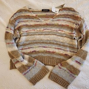 NWT multi-colored sweater Size S